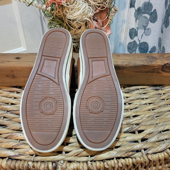 Polo Ralph Lauren Vaughn Leather Sneakers - Picture 8 of 8